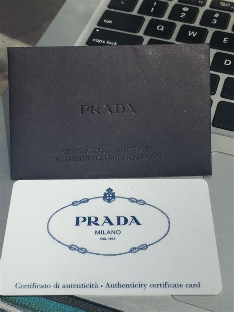 fake knock off prada|prada authentication card.